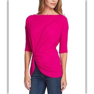 Vince Camuto Side-Cinched Asymmetrical Top